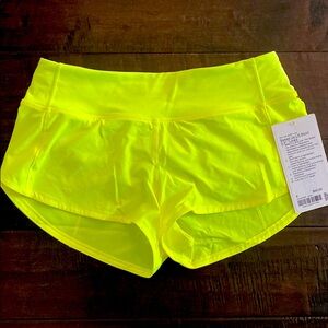 Speed Up LF Short 2.5” lined Lululemon Shorts
